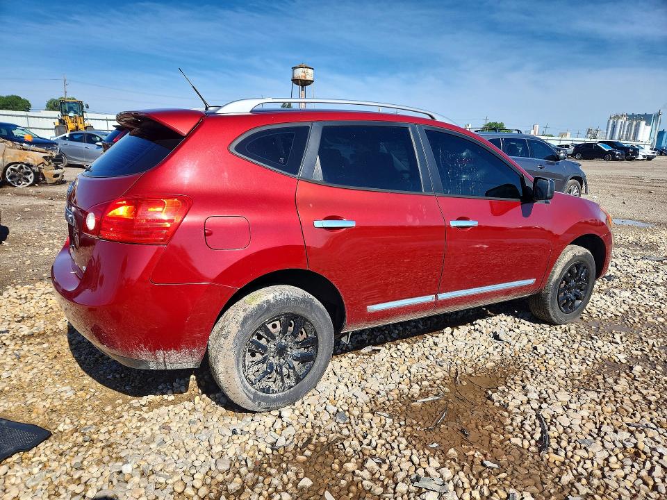 2015 Nissan Rogue VIN JN8AS5MV1FW766878 COPART salvage auction — NORMAL WEAR, Il - Certificate Of Title, sold $1,500 on 2026-07-09 (photo 3)