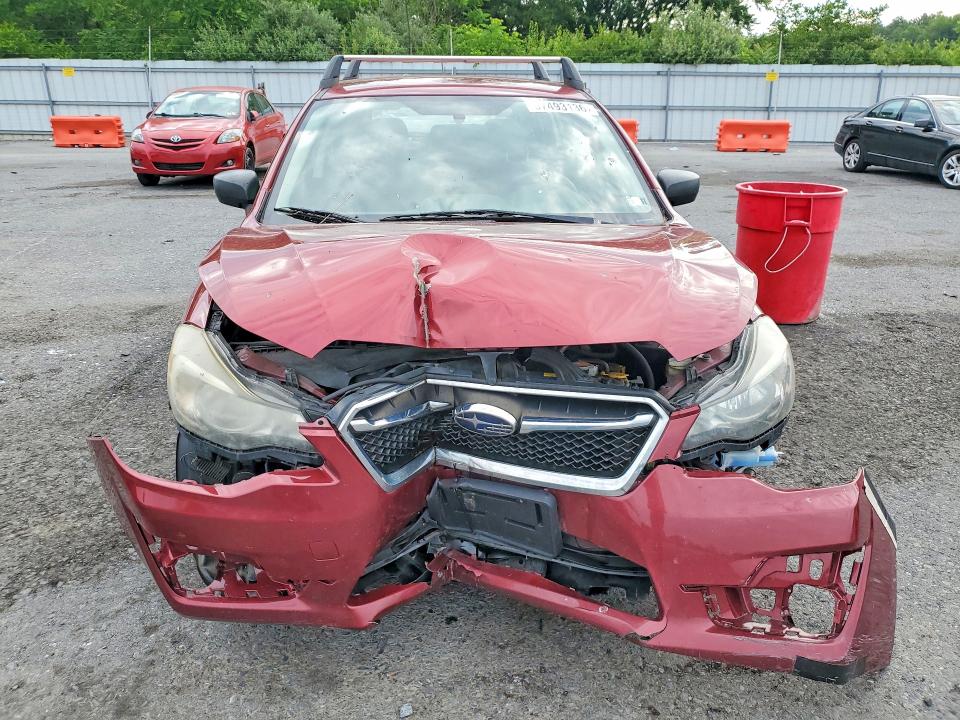 2015 Subaru Impreza VIN JF1GPAA65FG267479 COPART salvage auction — FRONT END, Pa - Certificate Of Salvage, sold $425 on 2026-07-14 (photo 5)
