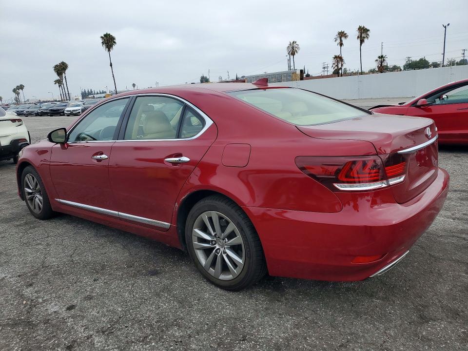 2016 Lexus VIN JTHBL5EF9G5141056 COPART salvage auction — FRONT END, Ca - Salvage Certificate, sold $8,300 on 2026-07-10 (photo 2)
