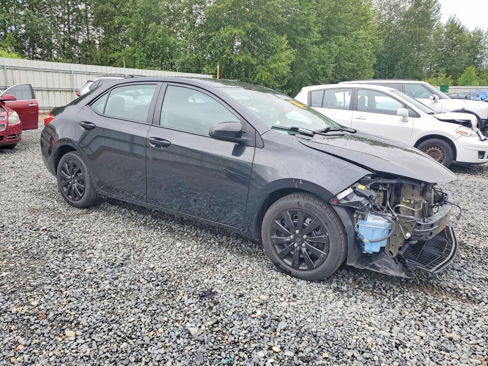 2017 Toyota Corolla VIN 5YFBURHE1HP641645 COPART salvage auction — FRONT END, Wa - Bill Of Sale, sold $2,650 on 2026-07-16 (photo 4)
