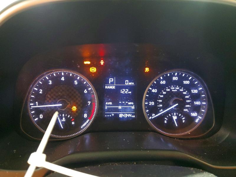 2019 Hyundai Elantra VIN KMHD74LF8KU757238 COPART salvage auction — FRONT END, TX - CERTIFICATE OF TITLE, sold $1,250 on 2026-07-14 (photo 9)