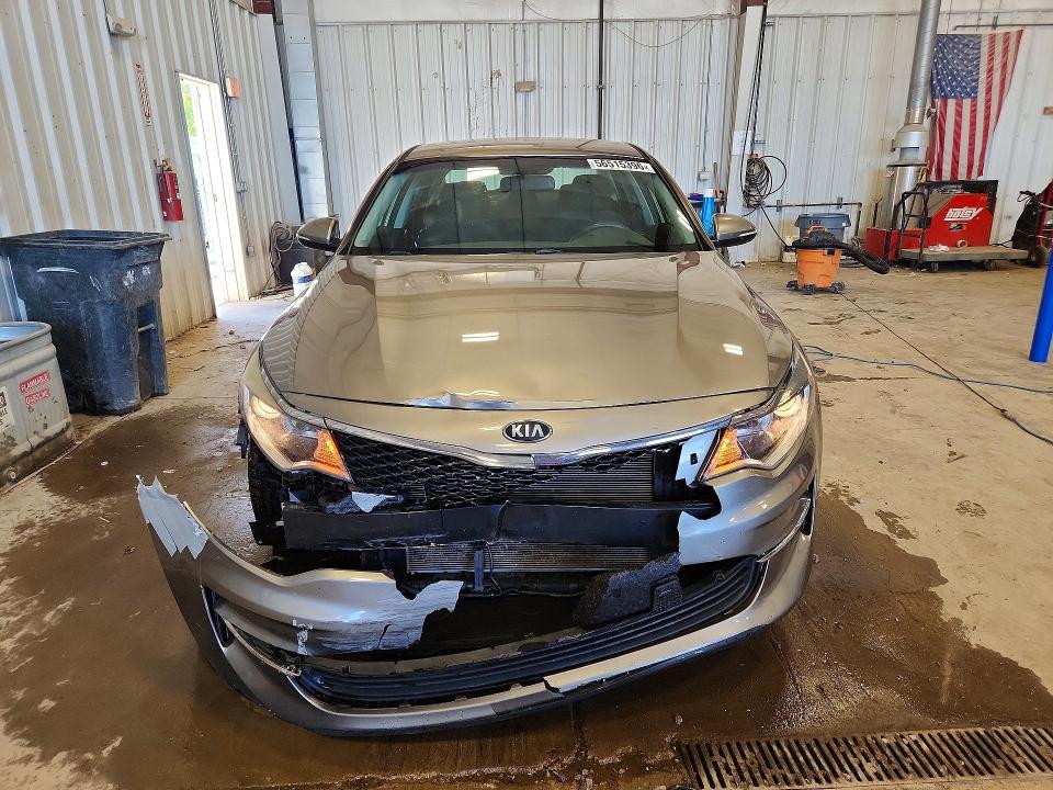 2016 Kia VIN 5XXGT4L31GG018731 COPART salvage auction — FRONT END, Wi - Certificate Of Title, sold $1,650 on 2026-07-20 (photo 5)