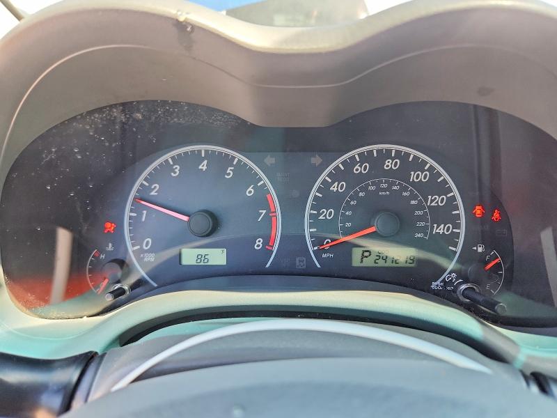 2010 Toyota Corolla VIN JTDBU4EE7AJ081566 COPART salvage auction — FRONT END, Or - Certificate Of Title (P), sold $975 on 2026-08-01 (photo 9)