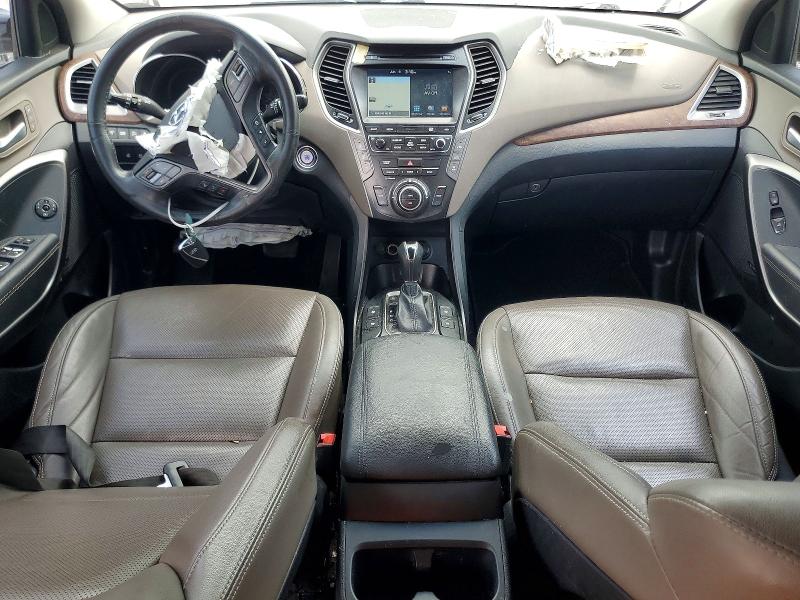 2017 Hyundai Santa fe VIN KM8SR4HF1HU255951 COPART salvage auction — FRONT END, Tx - Salvage Vehicle Title, sold $900 on 2026-07-28 (photo 8)