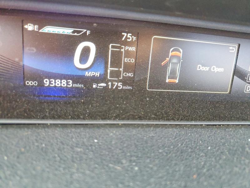 2016 Toyota Mirai VIN JTDBVRBD1GA000303 COPART salvage auction — FRONT END, Ca - Salvage Certificate, sold $550 on 2026-07-29 (photo 9)