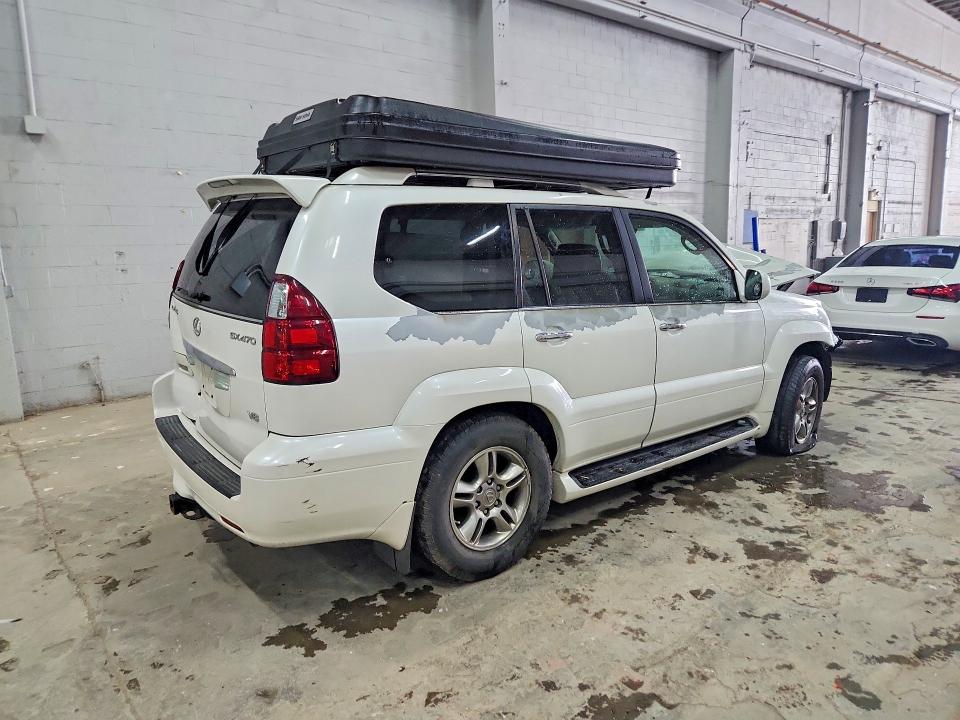 2008 Lexus Gx 470 VIN JTJBT20X280153092 COPART salvage auction — FRONT END, VA - CERT OF TITLE - SALVAGE, sold $1,400 on 2026-07-22 (photo 3)