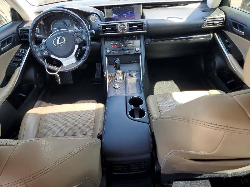 2017 Lexus Is VIN JTHBA1D20H5046433 COPART salvage auction — REAR END, Ca - Salvage Certificate, sold $2,150 on 2026-07-06 (photo 8)