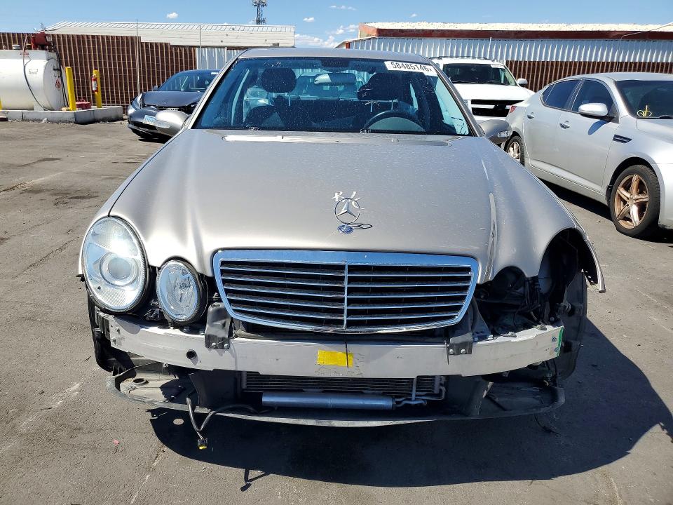 2005 Mercedes-benz E-klasse VIN WDBUF70JX5A728488 COPART salvage auction — FRONT END, Nv - Salvage Title, sold $2,500 on 2026-07-20 (photo 5)