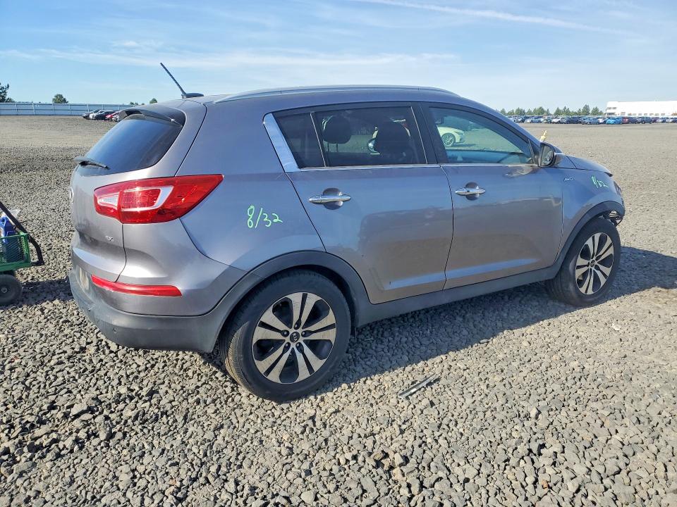 2013 Kia VIN KNDPCCA21D7478500 COPART salvage auction — FRONT END, WA - BILL OF SALE, sold $3,100 on 2026-07-08 (photo 3)