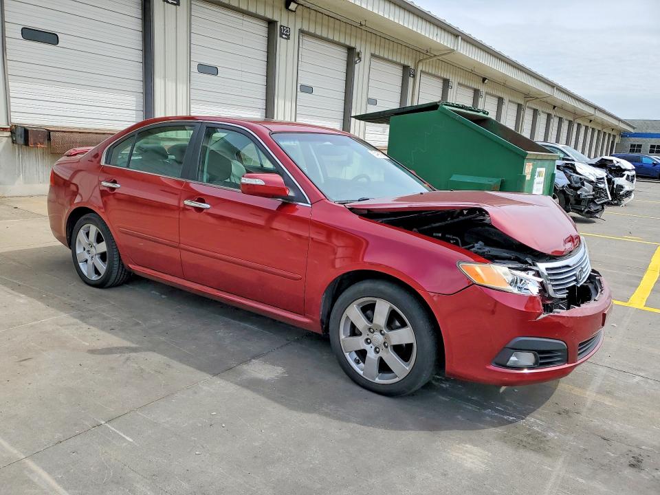 2009 Kia Optima VIN KNAGE224495288887 COPART salvage auction — FRONT END, Ky - Cert Of Title-Salvage, sold $2,300 on 2026-07-27 (photo 4)