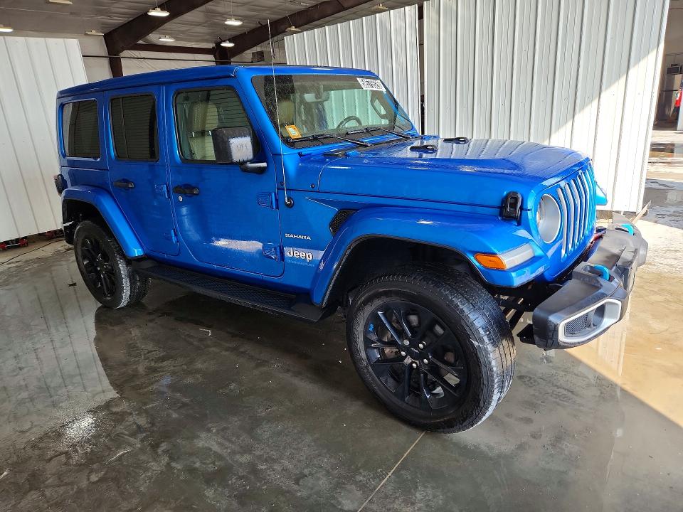 2023 Jeep Wrangler / VIN 1C4JJXP68PW516781 COPART salvage auction — MINOR DENT/SCRATCHES, Mo - Certificate Of Title, sold $20,250 on 2026-07-02 (photo 4)