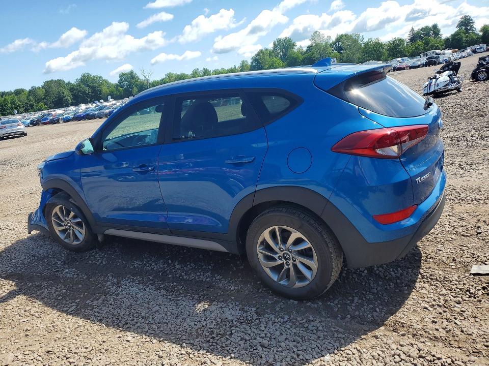 2018 Hyundai Tucson VIN KM8J3CA49JU782707 COPART salvage auction — FRONT END, Ny - Mv-907A Salvage Certificate, sold $4,300 on 2026-07-13 (photo 2)
