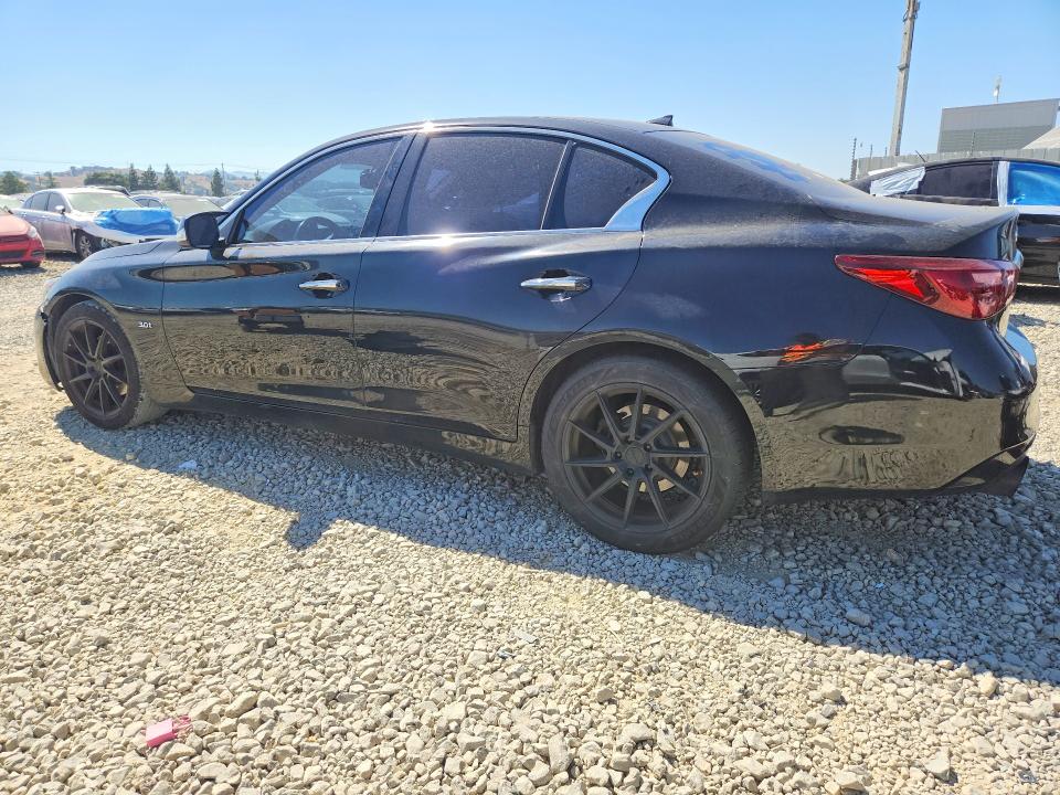 2018 Infiniti Q50 VIN JN1EV7APXJM356237 COPART salvage auction — VANDALISM, Ca - Salvage Certificate, sold $60 on 2026-07-28 (photo 2)