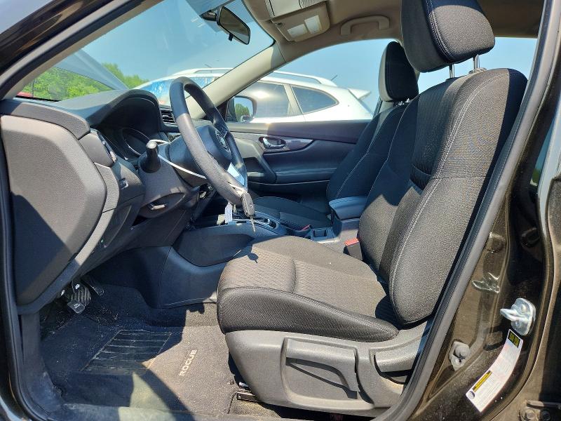 2017 Nissan Rogue VIN KNMAT2MVXHP522280 COPART salvage auction — FRONT END, Ma - Cert Of Title-Salvage, sold $900 on 2026-07-16 (photo 7)