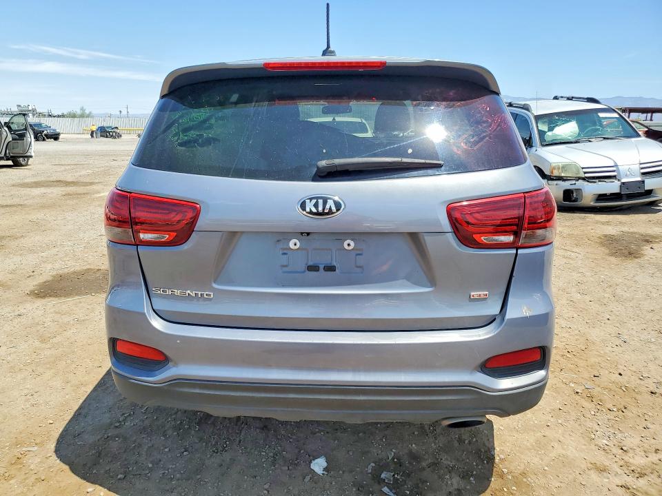 2020 Kia Sorento VIN 5XYPG4A3XLG642573 COPART salvage auction — FRONT END, Az - Cert Of Title - Salvage, sold $2,500 on 2026-07-17 (photo 6)