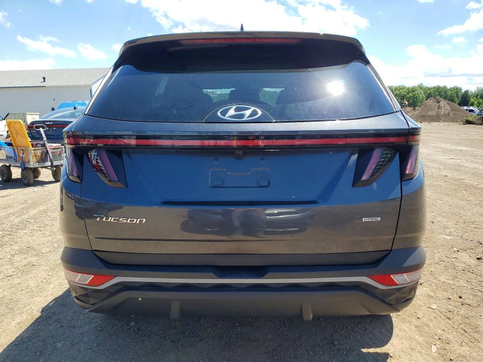 2022 Hyundai Tucson VIN 5NMJBCAEXNH039972 COPART salvage auction — HAIL, Oh - Cert Of Title-Salvage, sold $8,300 on 2026-07-02 (photo 6)