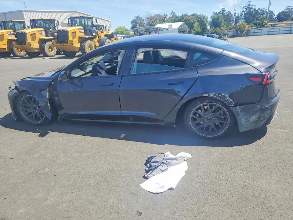 2025 Tesla VIN 5YJ3E1EA5SF058518 COPART salvage auction — FRONT END, CA - SALVAGE CERTIFICATE, sold $8,200 on 2026-07-13 (photo 2)