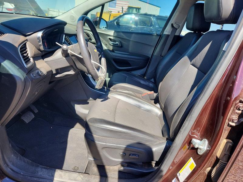 2022 Chevrolet Trax VIN KL7CJPSM0NB546907 COPART salvage auction — FRONT END, Tx - Salvage Vehicle Title, sold $725 on 2026-07-14 (photo 7)