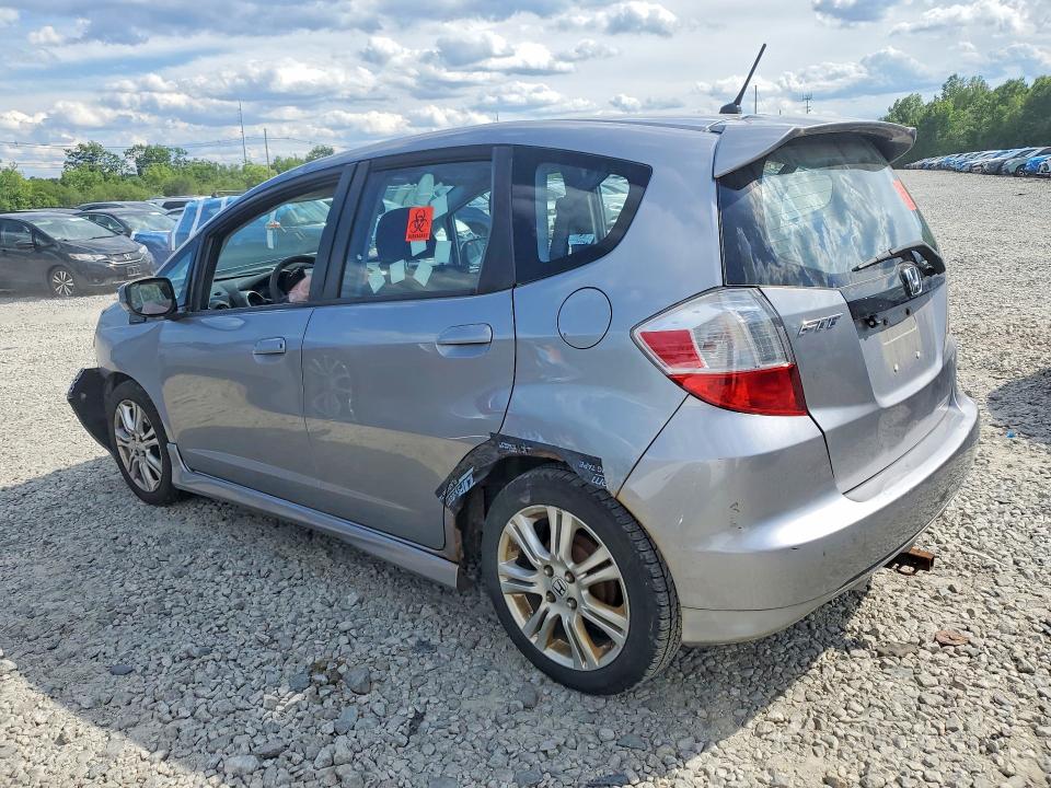 2009 Honda Fit VIN JHMGE88449S027109 COPART salvage auction — FRONT END, MA - CERT OF TITLE-RECONSTRCTD COLL, sold $375 on 2026-07-15 (photo 2)