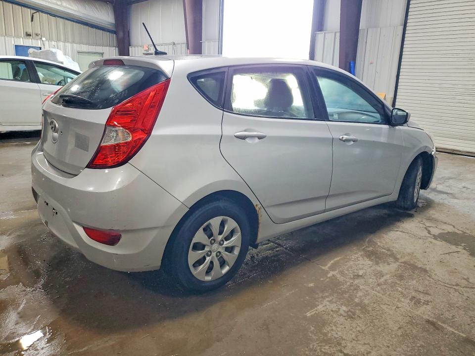 2015 Hyundai Accent VIN KMHCT5AE6FU232224 COPART salvage auction — VANDALISM, Pa - Certificate Of Salvage, sold $425 on 2026-07-15 (photo 3)