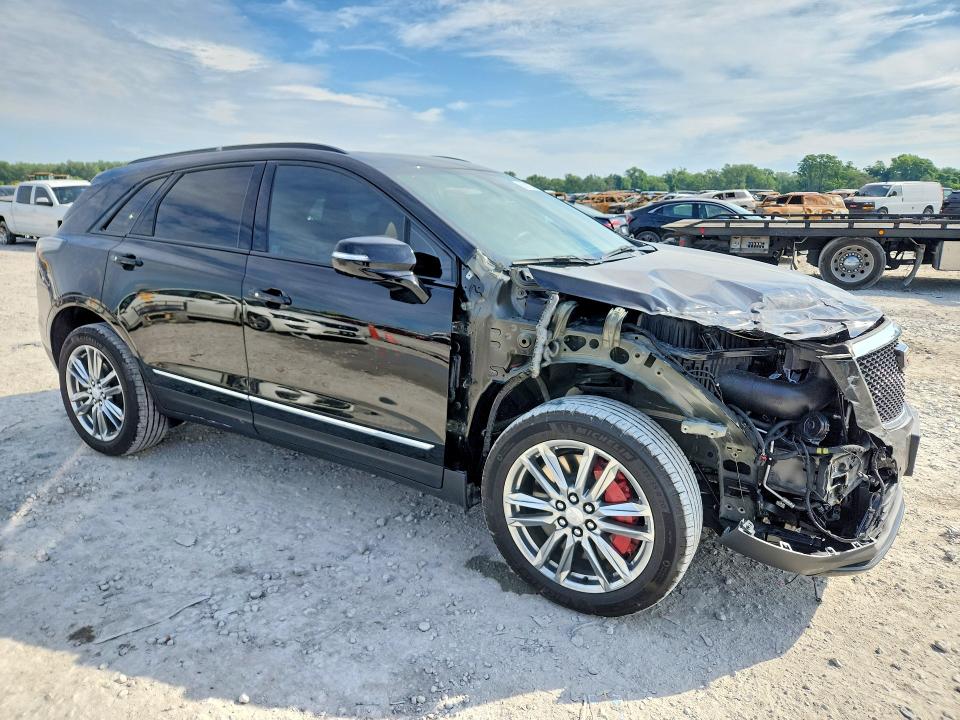 2025 Cadillac Xt5 VIN 1GYKNGRSXSZ127631 COPART salvage auction — FRONT END, MO - SALVAGE CERTIFICATE OF TITLE, sold $17,700 on 2026-08-03 (photo 4)