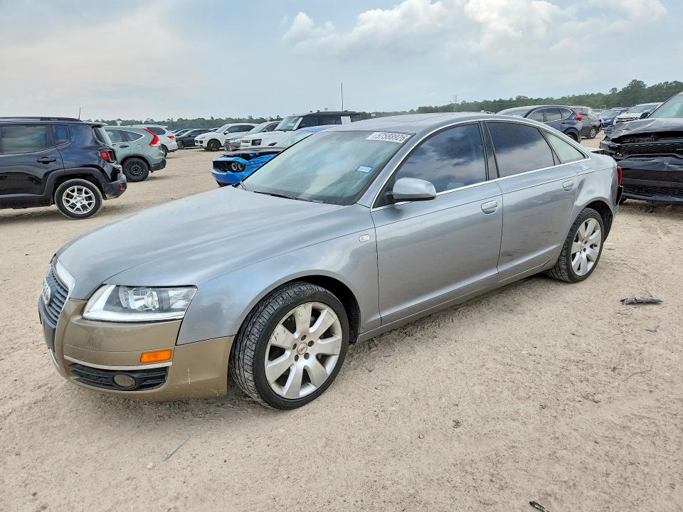 2007 Audi A6 VIN WAUDH74F27N075732 COPART salvage auction — REAR END, TX - SALVAGE VEHICLE TITLE (P), sold $525 on 2026-07-10 (photo 1)