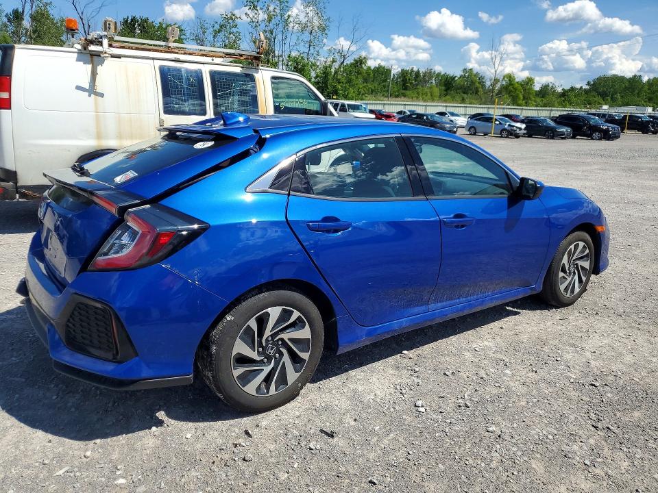 2017 Honda Civic VIN SHHFK7H2XHU405362 COPART salvage auction — SIDE, Ny - Mv-907A Salvage Certificate, sold $1,150 on 2026-07-13 (photo 3)