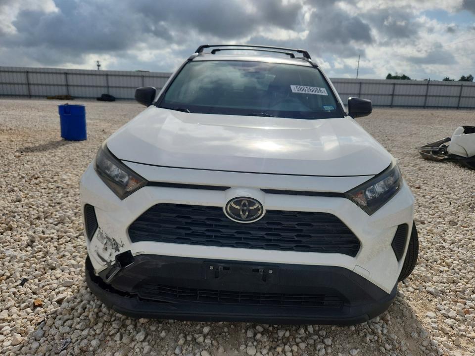 2019 Toyota Rav 4 VIN JTMH1RFV8KJ010571 COPART salvage auction — FRONT END, Tx - Salvage Vehicle Title, sold $7,600 on 2026-07-31 (photo 5)