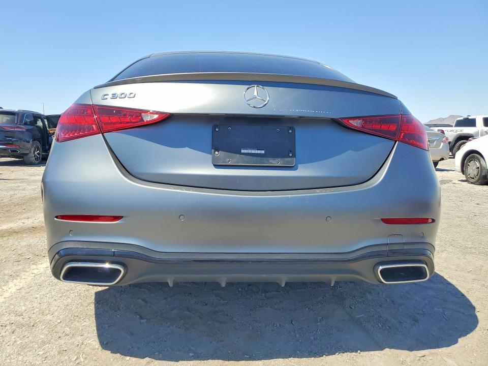 2022 Mercedes-benz C-klasse VIN W1KAF4GB8NR065995 COPART salvage auction — FRONT END, NV - SALVAGE TITLE, sold $18,800 on 2026-07-02 (photo 6)