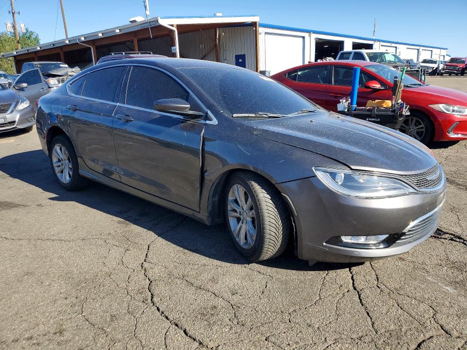 2015 Chrysler 200 VIN 1C3CCCAB7FN502803 COPART salvage auction — FRONT END, Co - Public - Salvage Title, sold $400 on 2026-07-21 (photo 4)
