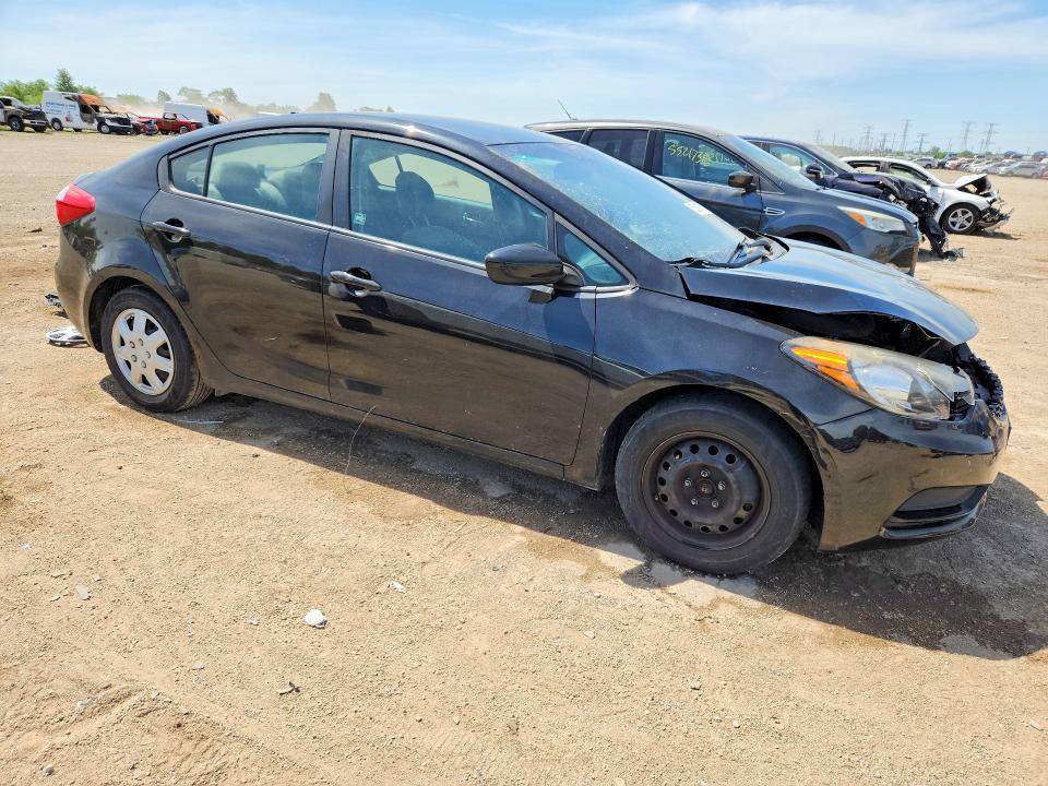2016 Kia Forte VIN KNAFK4A6XG5573321 COPART salvage auction — FRONT END, IL - SALVAGE CERTIFICATE, sold $750 on 2026-07-28 (photo 4)