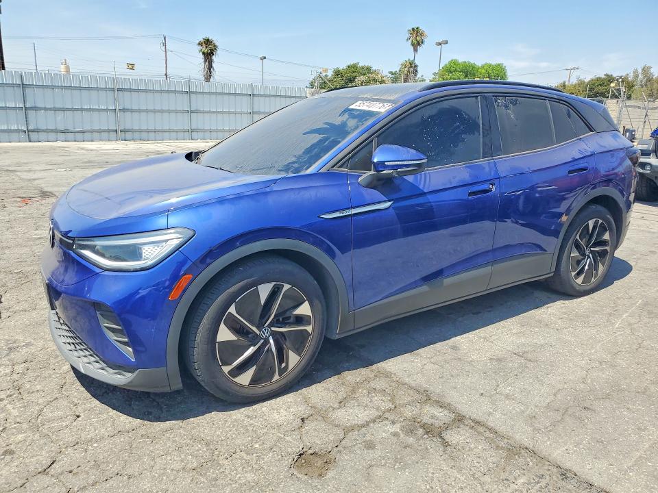 2021 Volkswagen Id.4 VIN WVGTMPE25MP052365 — COPART salvage auction photo