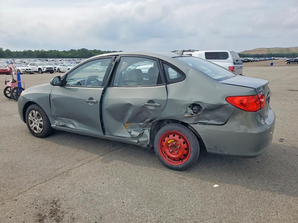 2010 Hyundai Elantra VIN KMHDU4AD0AU968264 COPART salvage auction — SIDE, Ny - Mv-907A Salvage Certificate, sold $400 on 2026-07-22 (photo 2)