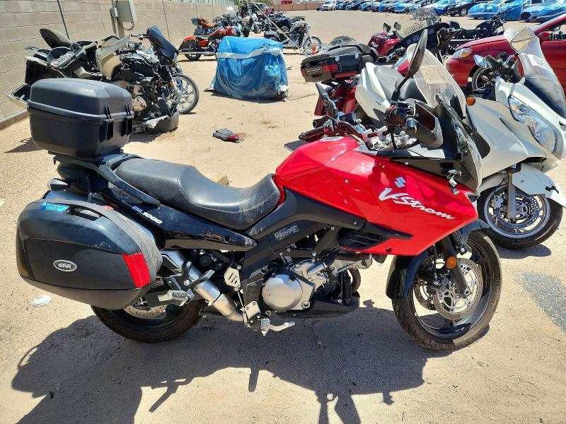 2012 Suzuki Dl1000 VIN JS1VT53A7C2101456 COPART salvage auction — FRONT END, NM - CERT OF TITLE-SALVAGE, sold $500 on 2026-07-23 (photo 1)