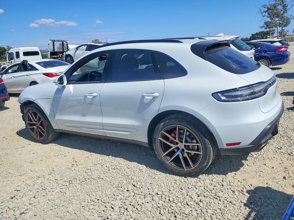 2022 Porsche Macan VIN WP1AG2A52NLB23048 COPART salvage auction — FRONT END, Ca - Salvage Certificate, sold $22,100 on 2026-07-07 (photo 2)