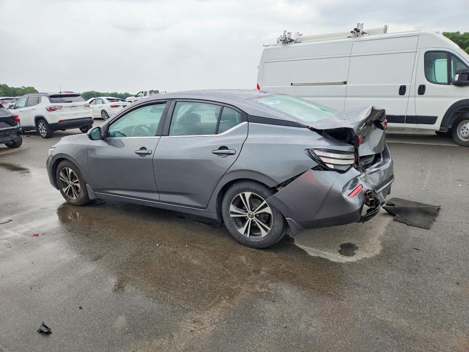 2021 Nissan Sentra VIN 3N1AB8CV9MY214987 COPART salvage auction — REAR END, VA - CERT OF TITLE - SALVAGE, sold $1,650 on 2026-07-27 (photo 2)