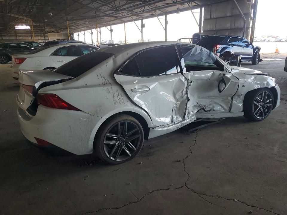 2018 Lexus Is VIN JTHBA1D23J5062292 COPART salvage auction — SIDE, Az - Cert Of Title - Salvage, sold $6,600 on 2026-07-20 (photo 3)