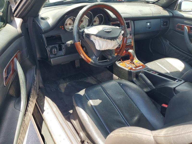 2001 Mercedes-benz Slk-class VIN WDBKK65F31F210737 COPART salvage auction — FRONT END, Tn - Salvage Certificate, sold $575 on 2026-07-06 (photo 8)