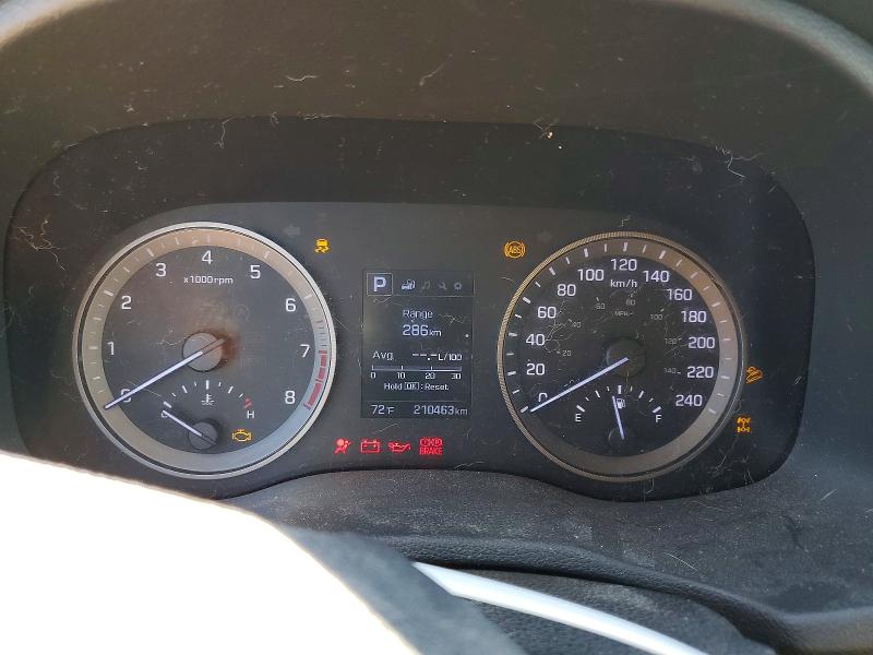 2017 Hyundai VIN KM8J3CA20HU457789 COPART salvage auction — FRONT END, Ab - Bos - Salvage, sold $2,550 on 2026-07-28 (photo 9)