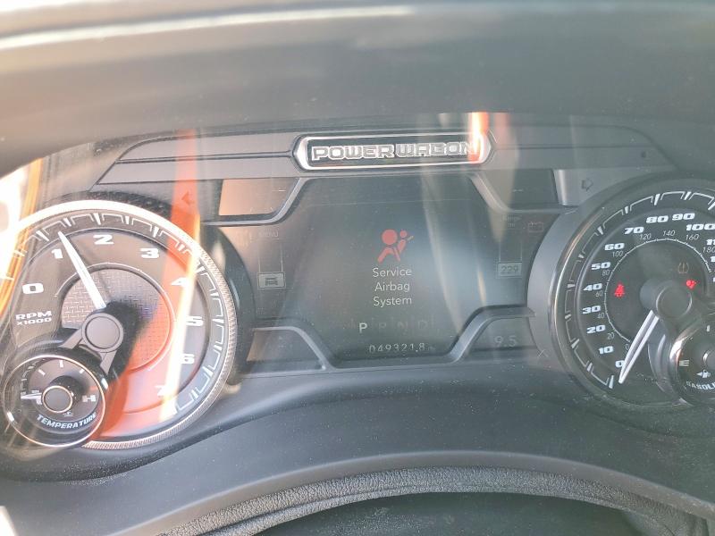 2022 Ram 2500 VIN 3C6TR5EJ6NG125306 COPART salvage auction — FRONT END, Ma - Dis/Dlr/Exp Only Salvage Title, sold $22,700 on 2026-07-09 (photo 9)