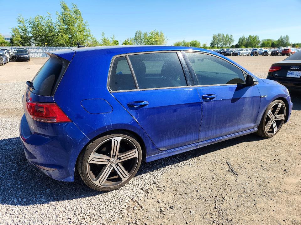 2016 Volkswagen Golf VIN WVWLF7AU7GW192918 COPART salvage auction — FRONT END, On - Permit No Brand - Unfit, sold $6,200 on 2026-07-07 (photo 3)