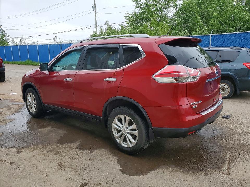 2015 Nissan Rogue VIN 5N1AT2MV4FC889580 COPART salvage auction — MINOR DENT/SCRATCHES, Nb - Clean Title, sold $625 on 2026-07-03 (photo 2)