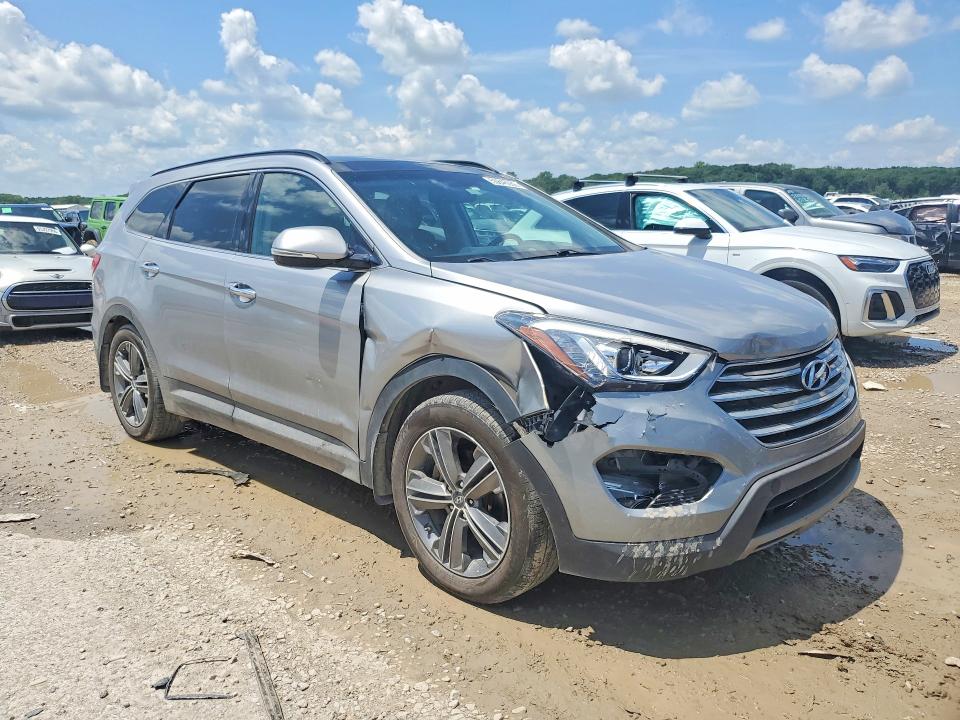 2014 Hyundai Santa fe VIN KM8SR4HF6EU040447 COPART salvage auction — FRONT END, Ks - Cert Of Title-Salvage, sold $2,250 on 2026-07-02 (photo 4)