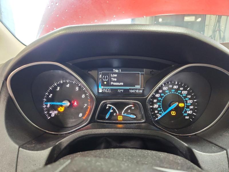 2012 Ford Focus VIN 1FAHP3M21CL255101 COPART salvage auction — REAR END, Il - Salvage Certificate, sold $525 on 2026-07-02 (photo 9)