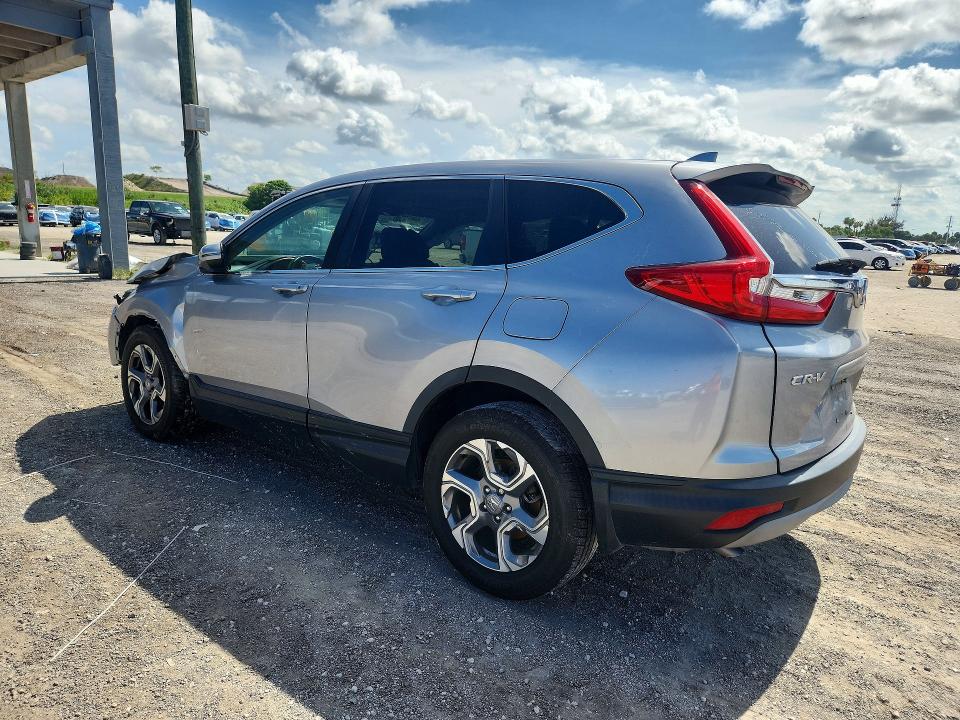 2019 Honda Cr-v VIN 7FARW1H87KE021748 COPART salvage auction — FRONT END, Fl - Cert Of Title Slvg Rebuildable, sold $3,850 on 2026-07-30 (photo 2)