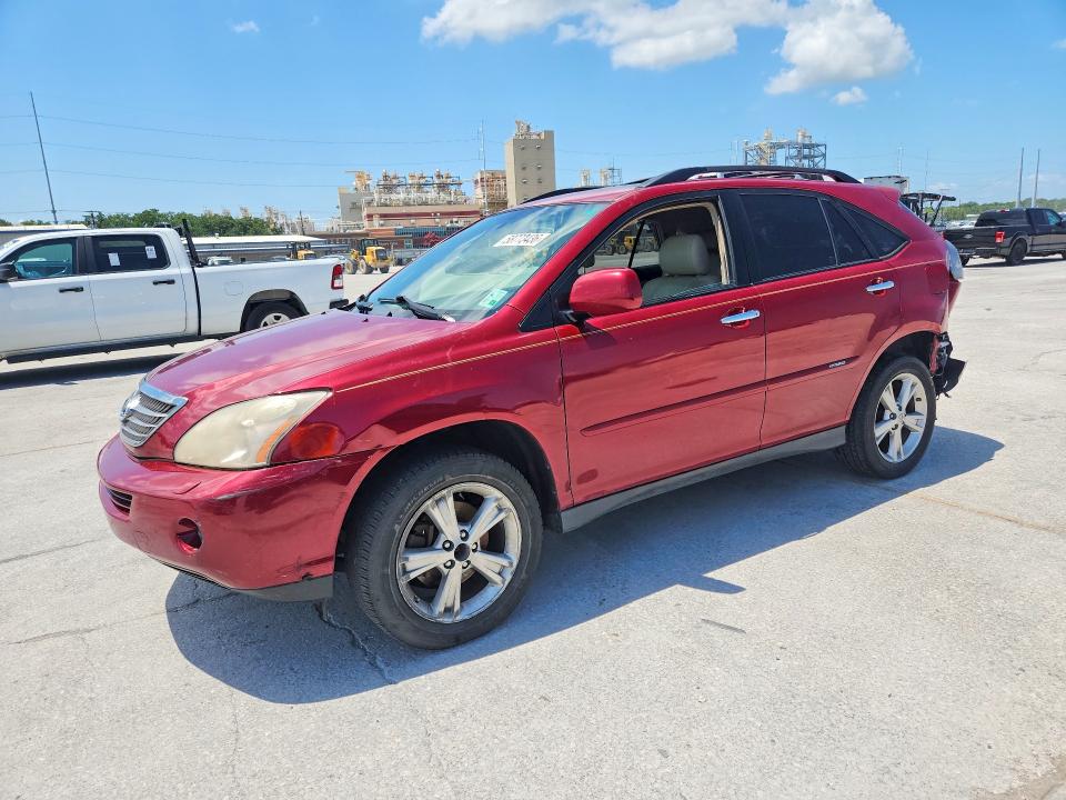 2008 Lexus Rx 400h VIN JTJHW31U082061916 COPART salvage auction — REAR END, La - Cert Of Title-Salvage, sold $575 on 2026-07-08 (photo 1)