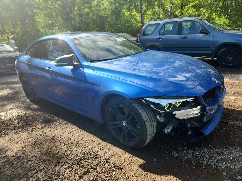 2019 BMW 4 series VIN WBA4J3C59KBL05816 COPART salvage auction — FRONT END, On - Permit No Brand - Unfit, sold $500 on 2026-07-28 (photo 4)