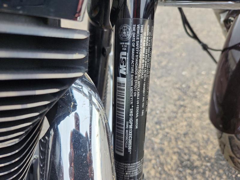 2014 Harley-davidson Wide glide VIN 1HD1GPM1XEC305361 COPART salvage auction — MINOR DENT/SCRATCHES, Salvage Title, sold $15 on 2026-07-21 (photo 9)