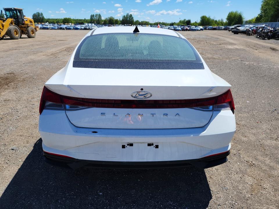 2021 Hyundai Elantra VIN KMHLM4AG9MU167522 COPART salvage auction — FRONT END, On - Permit No Brand - Unfit, sold $4,550 on 2026-07-02 (photo 6)