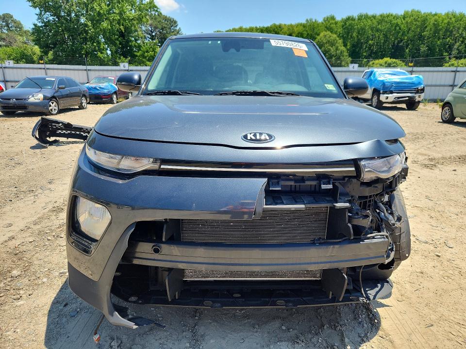 2021 Kia Soul VIN KNDJ33AU6M7789525 COPART salvage auction — FRONT END, Va - Cert Of Title - Salvage, sold $125 on 2026-07-21 (photo 5)